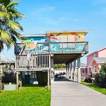 Galveston Beach House Family/Pet Friendly エクステリア 写真