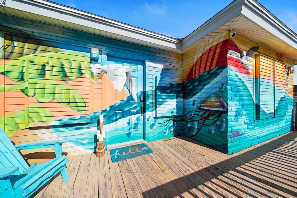 Galveston Beach House Family/Pet Friendly エクステリア 写真